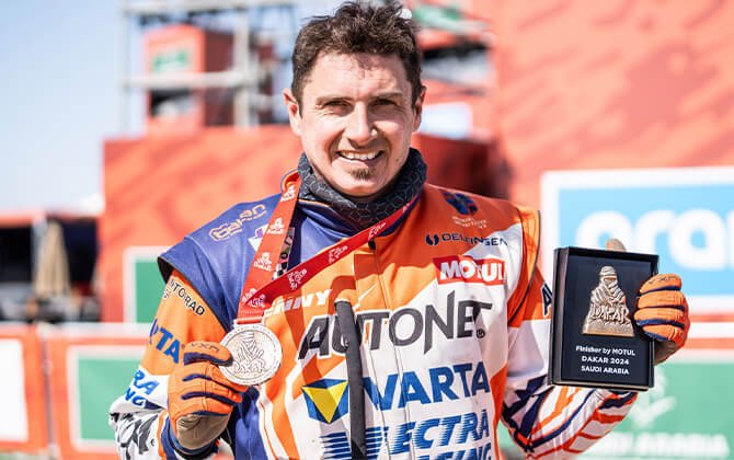 Mani Gyenes la Dakar 2024: Retrospectiva