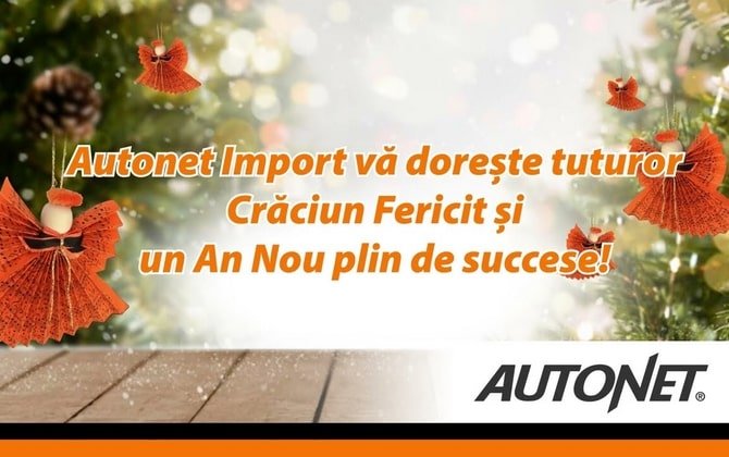 Autonet Import vă urează Sărbători Fericite