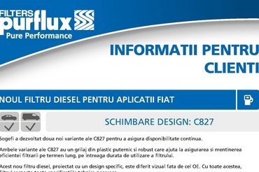 Informații tehnice de la Purflux