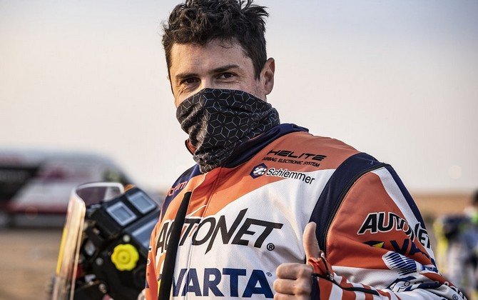 Mani Gyenes – pe locul 3 la jumătatea Dakar 2021