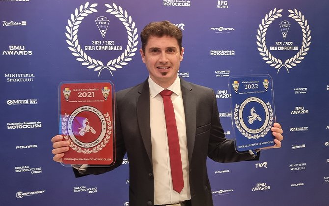Emanuel Gyenes – sportivul anilor 2021 și 2022 la Gala FRM