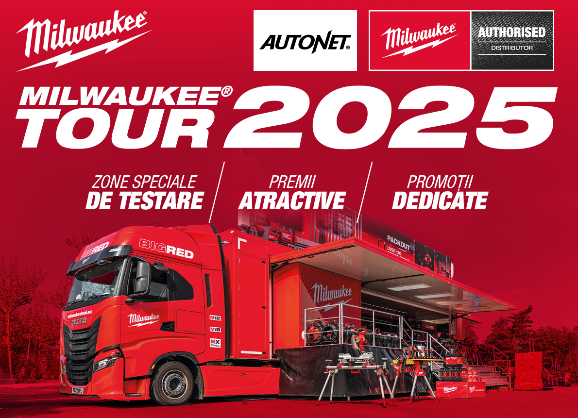 Milwaukee Tour 2025 vine la Autonet Import!