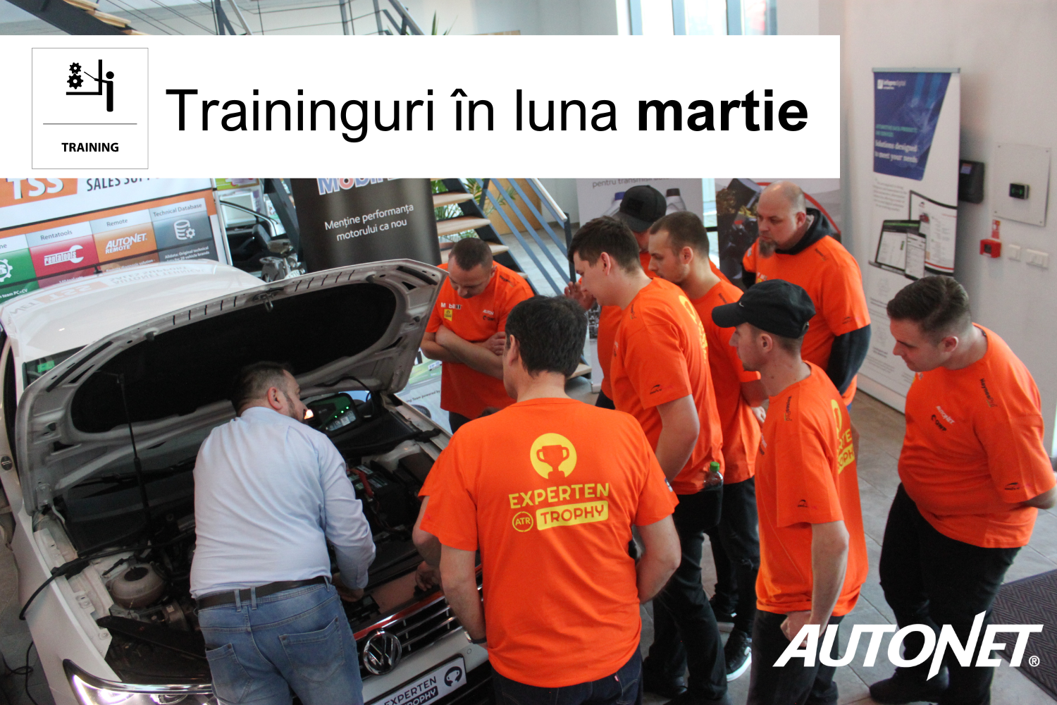 Trainingurile Autonet ale lunii martie: teme pentru autoturisme, cât și pentru camioane