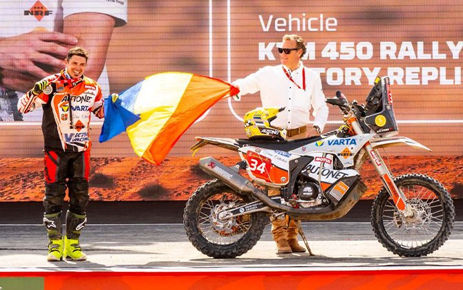 Mani Gyenes și Autonet Motorcycle Team, un finish cât o victorie în Dakar 2026