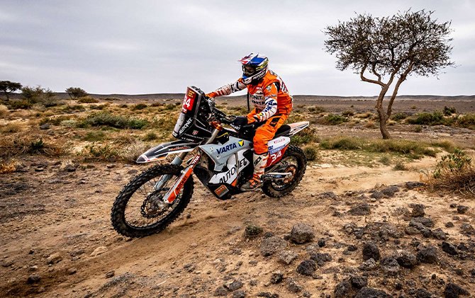 Dakar 2025: Mani Gyenes, riderul Autonet Motorcycle Team, lider la Original by Motul