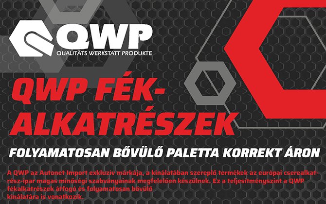 QWP: Fékalkatrészek
